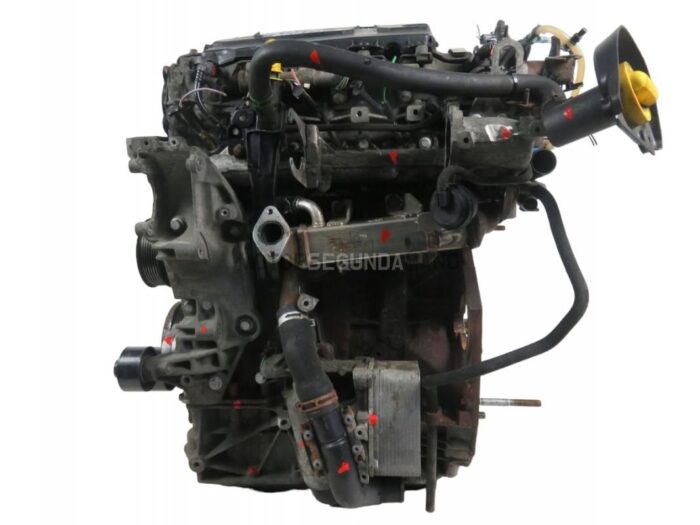 Motor m9t 690, m9t 686, m9t 692, m9t 870, m9t 696, m9t 6 nissan nv400 furgón (x62, x62b) dci 125 rwd